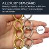 RCH Hardware Decorative Oil Bronzed Black Solid Brass Chain for Hanging, Lighting - S-Shaped Unwelded Links (1 Foot) view 3