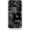MightySkins Skin Compatible With Apple iPhone X - Black Camo | Protective, Durable, and Unique Vinyl Decal wrap cover | Easy To Apply, Remove, and Change Styles | Made in the USA view 1