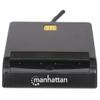MANHATTAN USB Smart Card Reader Compatible with Windows XP/Vista/7/8.1/10 or Mac or Linux -102049 view 2
