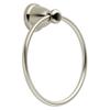Franklin Brass Kinla (1-Pack) Hand Towel Holder Satin Nickel Towel Racks for Bathroom Wall Round Towel Ring Holder for Bath Towel Hanger for Kitchen, Bathroom Accessories KIN46-SN-1 view 1