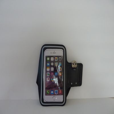 WATER RESISTANT SPORT & EXERCISE ARMBAND WITH KEY HOLDER FOR IPHONE 6 (4.7 INCHES), GALAXY S3 S4, IPHONE SE, 5/5C/5S. WITH SCREEN PROTECTOR (Black)