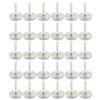 uxcell Furniture Cabinet Screw on Leveling Glide Foot M6 x 25mm Thread 30 Pcs view 1