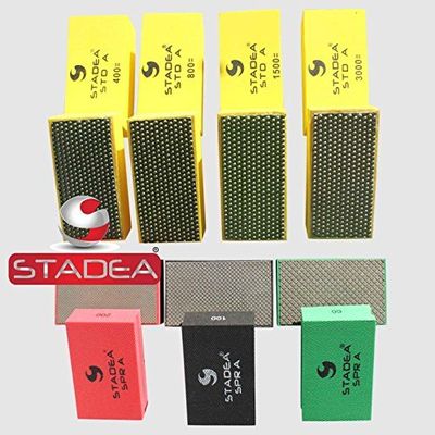 Diamond Hand Polishing Pads for Stone/Concrete - Set of 7 Pcs