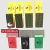 Diamond Hand Polishing Pads for Stone/Concrete - Set of 7 Pcs view 1