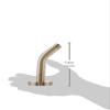 American Standard 1660241.295 5 In. Wall Mount Modern Showerhead Arm, Brushed Nickel view 3