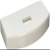 American Standard Boulevard One-Piece Dual Flush Toilet Tank Cover, White view 1