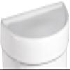American Standard Champion PRO 12-Inch Rough Toilet Tank Cover, White view 1
