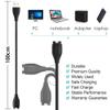 Charger Cable Compatible for Garmin Fenix 9 9 Pro/Fenix 8 8 Pro/Fenix 7 7S 7X/Fenix 6 6S 6X Plus/Fenix 5 5S 5X Charger Replacement USB Data Charging Clip for Garmin Instinct E, 2, 2S, 3 Smartwatch view 4