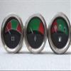 Massey Ferguson Tractor Gauges-Temp+Fuel+Voltmeter fits in 20D, 20E, 30E, 40E, 231, 235,240,245,253,263 view 1