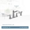 Moen 7255ORB Belfield Traditional Two Handle High Arc Kitchen Faucet with Side Spray, Oil Rubbed Bronze view 4