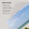 Lantern Press 36x54 Inch Giclee Art Print Wall Decor, Colorful Beach Chairs view 3