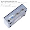 DTECH 2 Way Powered VGA Splitter Amplifier Box High Resolution 1080p SVGA Video 1 in 2 Out 250 Mhz for 1 PC to Dual Monitor Computer view 3