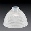 VOLUME LIGHTING GS-104 7" Dome-Shaped Clear Ribbed Glass view 1