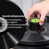 Viborg LP628B Record Weight Stabilizer, Turntable Level and Strobe Scale All-in-one, 280G LP Disc Stabilizer Vinyl Clamp for Phonograph (60Hz, Black) view 4