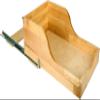 Hardware Resources ROVHB18-WB Preassembled Vanity High Back Rollout Shelf System, White Birch view 2
