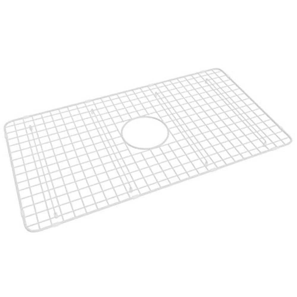 Rohl WSG3017WH 26-3/8" L x 14-1/2" W Basin Rack White