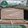 White Canvas Tarpaulin - Water and Mildew Resistant (10 feet x 12 feet) view 4