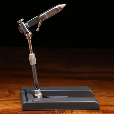Stonfo Travel Vise, Adjustable Head & Height, All-Angle Locking, 360 Rotary, Collapsible, Black