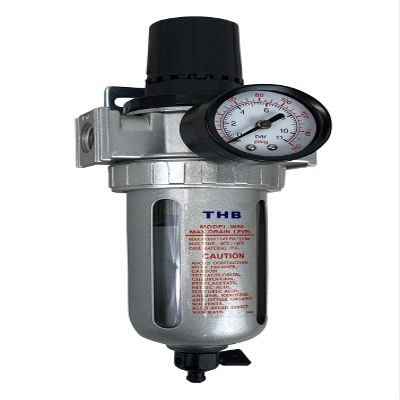 THB 1/2" Pressure Regulator/Particulate Filter Moisture Water Trap Compressed Air