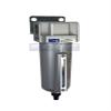 HEAVY DUTY INDUSTRIAL RATED HIGH FLOW PARTICULATE FILTER, IN-LINE WATER TRAP FOR COMPRESSED AIR LINE SYSTEMS, 5 MICRON WITH METAL BOWL AND AUTO DRAIN (3/4" NPT, 5oz) view 1