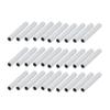 uxcell Lamp Pipe Nipple, M10 Thread 70mm Length Hollow Lamps Repair Part Hardware for Lamp Lights, Zinc Plated Silver Tone, Pack of 30 view 1