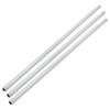 uxcell Lamp Pipe Nipple, M10 Thread 400mm Length Hollow Lamps Repair Part Hardware for Lamp Lights, Zinc Plated Silver Tone, Pack of 3 view 1