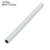 uxcell Lamp Pipe Nipple, M10 Thread 135mm Length Hollow Lamps Repair Part Hardware for Lamp Lights, Zinc Plated Silver Tone, Pack of 10 view 2