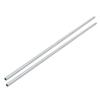 uxcell Lamp Pipe Nipple, M10 Thread 500mm Length Hollow Lamps Repair Part Hardware for Lamp Lights, Zinc Plated Silver Tone, Pack of 2 view 1