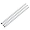 uxcell Lamp Pipe Nipple, M10 Thread 310mm Length Hollow Lamps Repair Part Hardware for Lamp Lights, Zinc Plated Silver Tone, Pack of 3 view 1