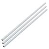 uxcell Lamp Pipe Nipple, M10 Thread 410mm Length Hollow Lamps Repair Part Hardware for Lamp Lights, Zinc Plated Silver Tone, Pack of 3 view 1