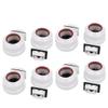uxcell 8Pcs T8/T12 Fluorescent Light Holder G13 Base Single Head AC 500V 2A view 1
