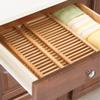 InterDesign Collapsible Bamboo Drying Natural Formbu Dish Rack view 2