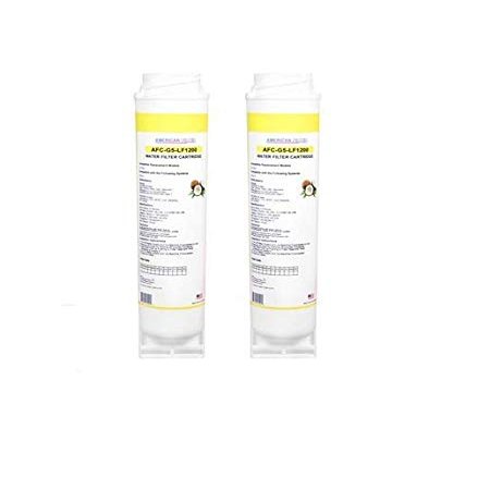 American Filter Company, water filter, Model # AFC-G5-GXRLQR, Compatible with GE(R) GXRLQR GXRLQ Filters 2-Pack