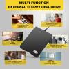 RAAYOO USB Floppy Disk Reader, 3.5 inch External Portable 1.44 MB FDD Floppy Disk Drive for Windows 11/10/8/7/2000/XP PC Laptop Desktop Notebook Computer view 3