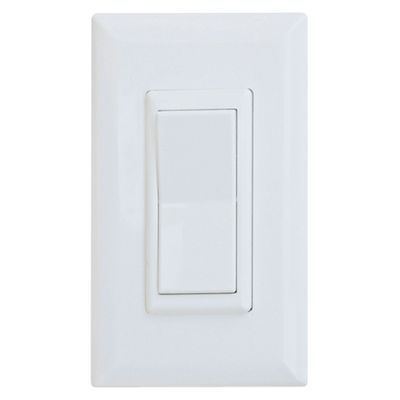 Diamond DG52595VP 52595 White Decor Switch Speed Box with Cover
