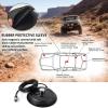 HYS Heavy Duty NMO Magnet Antenna 6.1" Mount with 16.4ft RG58 Coaxial Cable view 4