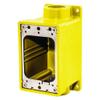 Weatherproof Electrical Box, 22 cu in, FD Box Type, 1 Gang, Rectangular Shape - 1 Each view 1
