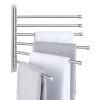 KES Swing Out Towel Bar, 6-Bar Folding Arm Swivel Hanger Bathroom Storage Organizer Wall Mount Rustproof 13 Inch SUS 304 Stainless Steel Brushed Finish, A2102S6-2 view 1