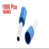 Uxcell a14101500ux0465 E1508 16AWG Tube Type Insulated Cable Ends Connectors with 1000 Piece, Blue view 2