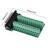DB25-G2 25 Pin Male Plug Port Signal 2 Row Terminal Breakout Board Screw Nut Connector view 4