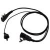HQRP 2 Pin Acoustic Tube Earpiece Headset Mic Compatible with ICOM IC-F34GT, IC-F3S, IC-F4, IC-F4000 + HQRP Sun Meter view 3