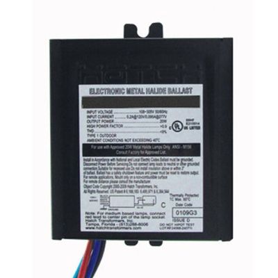 Hatch MC70-1-F-UNNU - 70 Watt - 120/277 Volt - Electronic Metal Halide Ballast - ANSI M98/M139/M143 - Side Leads With Mounting Feet, Model: MC70-1-F-UNNU , Home & Outdoor Store