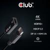 Club 3D CAC-1080 DisplayPort 1.4 to HDMI 2.0b HDR Active Adapter M/F view 2
