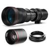 High-Power 420-1600mm f/8.3 HD Manual Telephoto Zoom Lens for Canon T1i T2i T3 T3i T4 T4i T5 T5i T6 T6i T6s T7 T7i T7s T8i EOS 1D 5D 6D 7D 30D 40D 50D 60D 70D 80D 90D XS XSI SL3 SL2 SL1 view 1