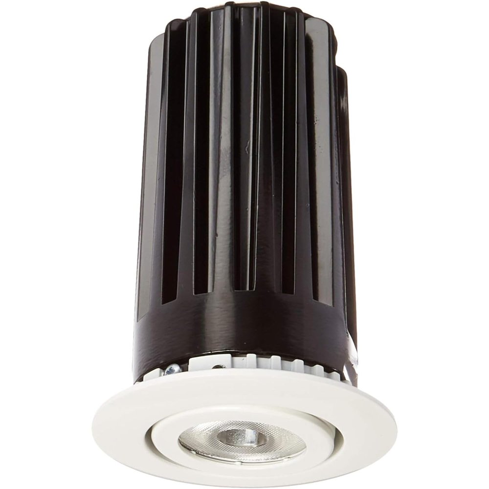 Juno Lighting 2LEDTRIM-G2-ADJ-27K-90CRI-FL-WH Retrofit Led Recessed Downlight, Bronze
