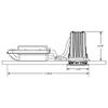 Lithonia Lighting 2LEDTRIM G2 SQ 30K 90CRI FL WWH Light, White view 4