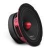 DS18 PRO-X6.4BM Loudspeaker - 6.5", Midrange, Red Aluminum Bullet, 500W Max, 250W RMS, 4 Ohms - Premium Quality Audio Door Speakers for Car or Truck Stereo Sound System (1 Speaker) view 1