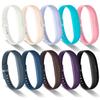 Greeninsync Bands for Flex 2, Replacement for Flex 2 Silicone Sport Wristbands Strap Small with Metal Clasps and Fasteners for Flex 2 Fitness Smart Watch Women Girls 10Pack view 1