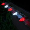 Wintergreen Lighting C7 OptiCore LED Red and White Candy Cane Christmas Lights Heavy Duty Commercial Outdoor Polycarbonate Bulbs; 18 Gauge White Wire (100 Lights, 100 ft) view 2