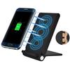 10W Fast Wireless Charger Folding Pad Stand 3-Coils Compatible With for iPhone 8 Plus X Xr XS Max - Samsung Galaxy S6 S7 S8 S9 S10 Plus, Note 8 9 - Google Pixel 3, 3 XL - LG V30 G6 G7 G8 ThinQ V35 V40 view 1